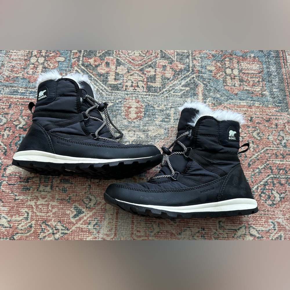 Sorel Youth Whitney Ii Short Lace Wp Winter Boot -  Size 5 - Picture 2 of 7